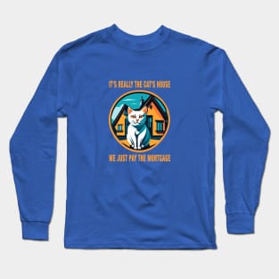 CAT'S HOUSE Long Sleeve T-Shirt